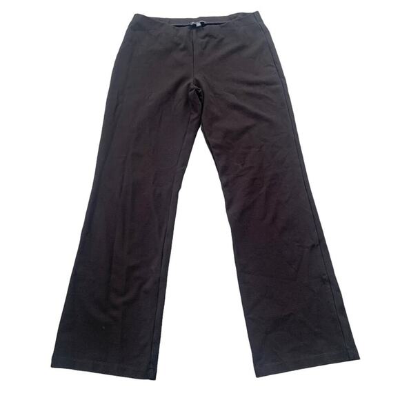 Eileen Fisher System Classic Flat Front Pull On Pants Small Workwear Career S - Picture 1 of 7
